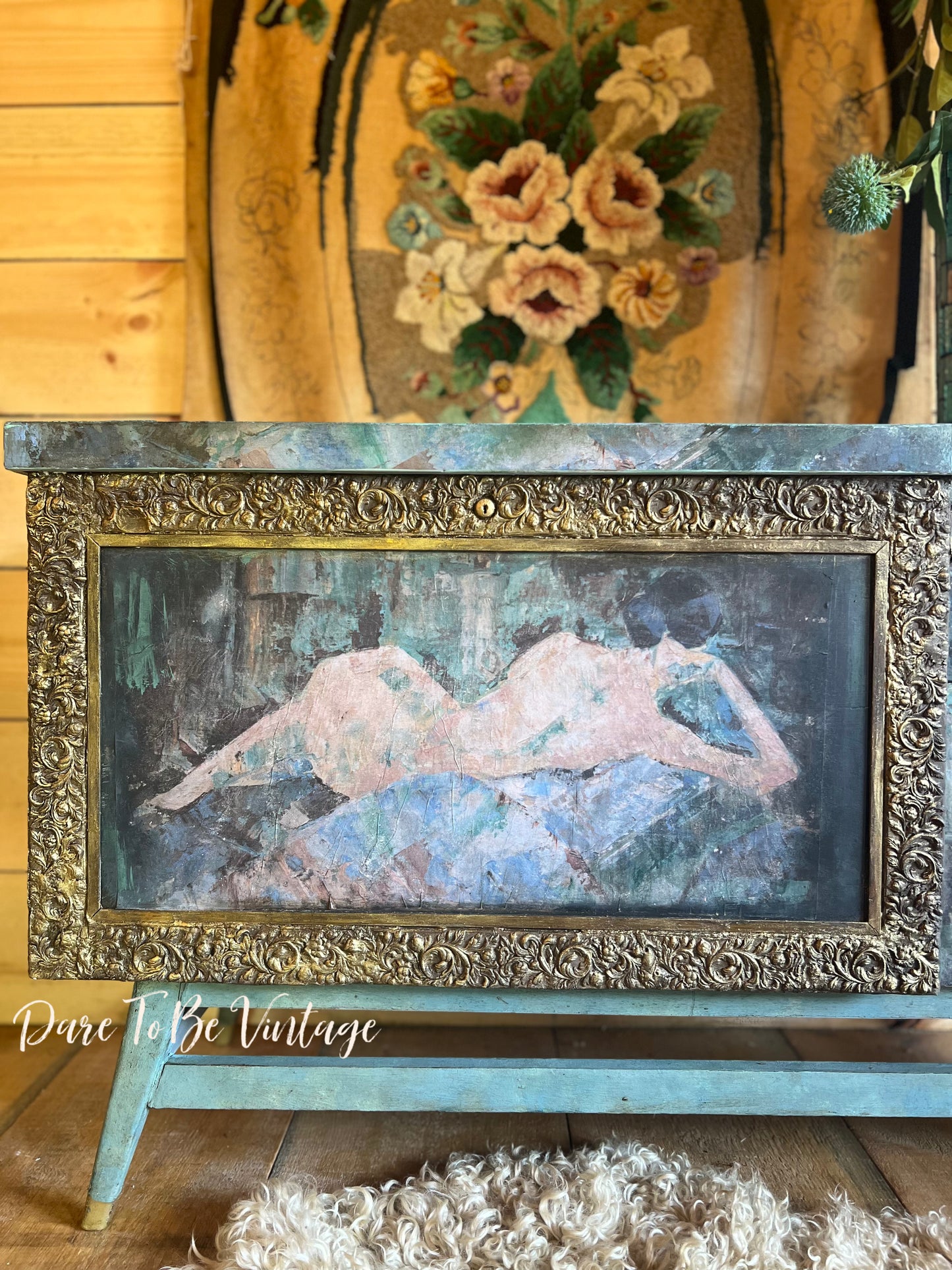 ‘ The Artist ‘ Whimsical Butte Buffet / Entryway Table/ Sideboard