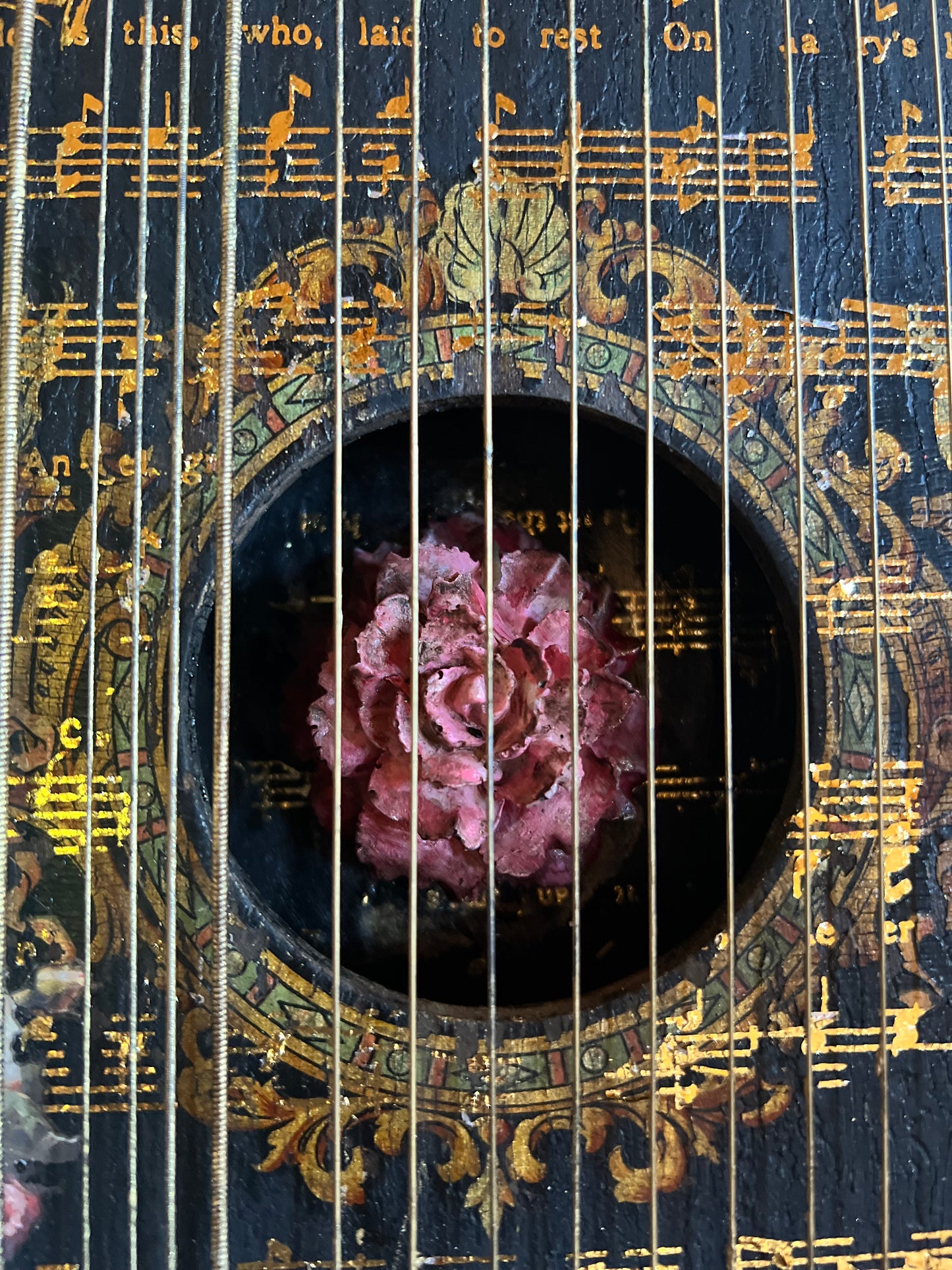 'From The Wings Of An Angel' French Antique Musical Instrument