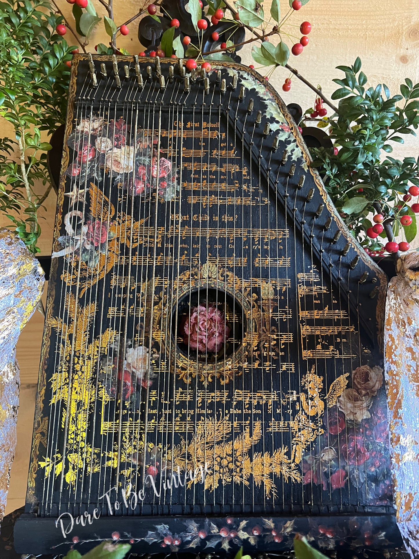 'From The Wings Of An Angel' French Antique Musical Instrument