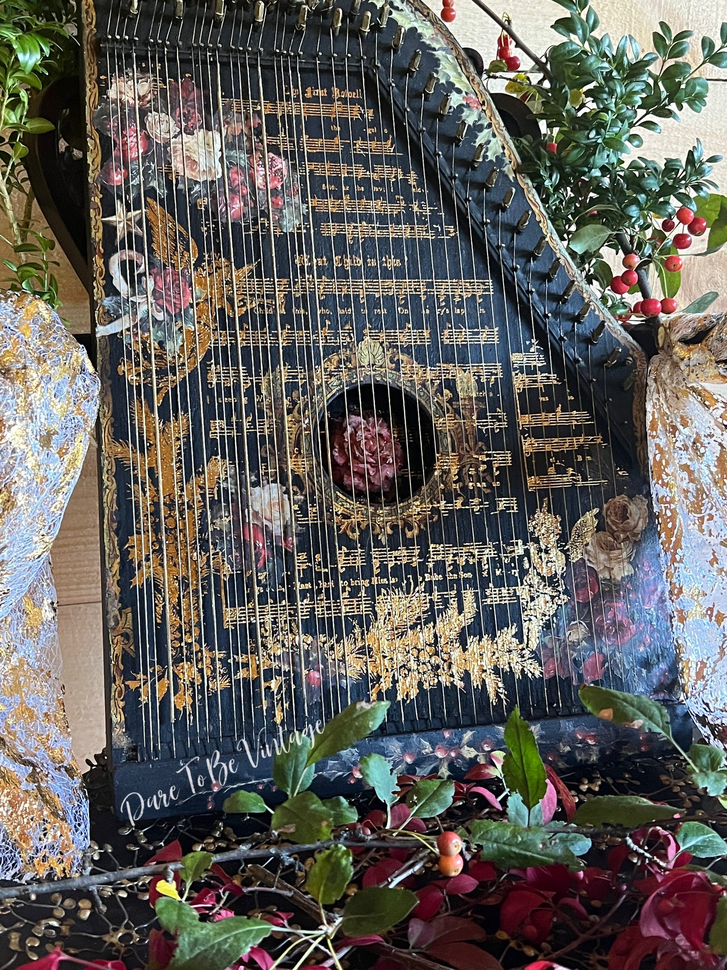 'From The Wings Of An Angel' French Antique Musical Instrument