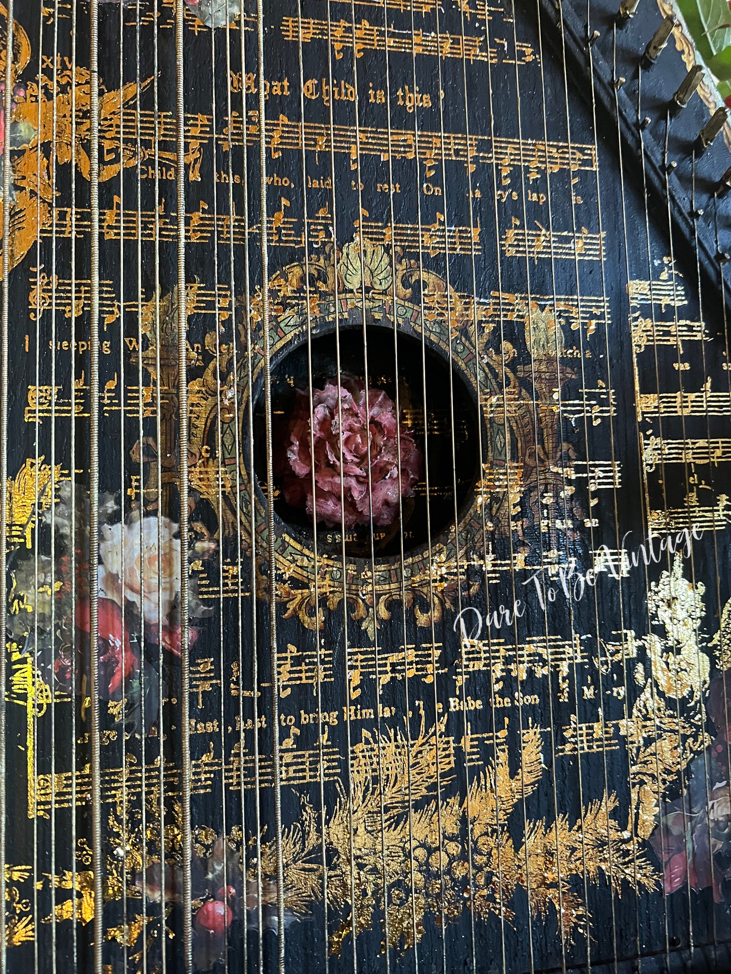 'From The Wings Of An Angel' French Antique Musical Instrument