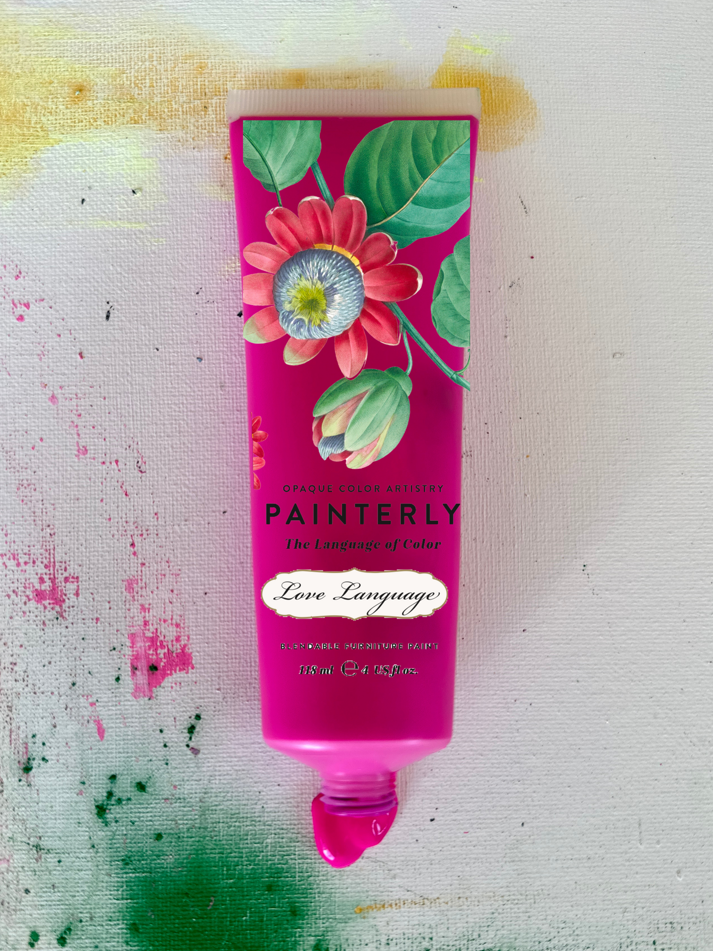 'Love Language' Painterly Furniture Artist Paint