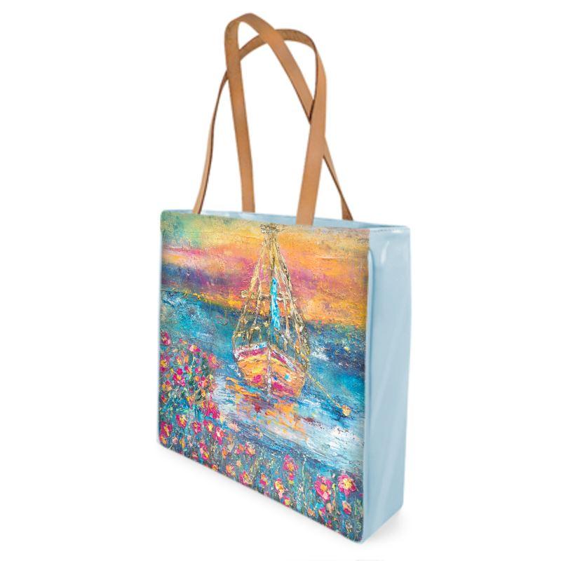 'Tequila Sunrise'  Sailboat Canvas Art