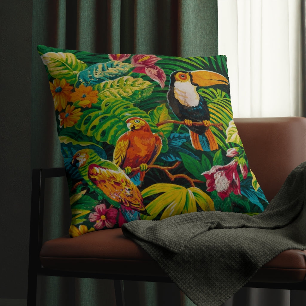 'Gilligan's Island' Tropical Botanical Outdoor Pillow
