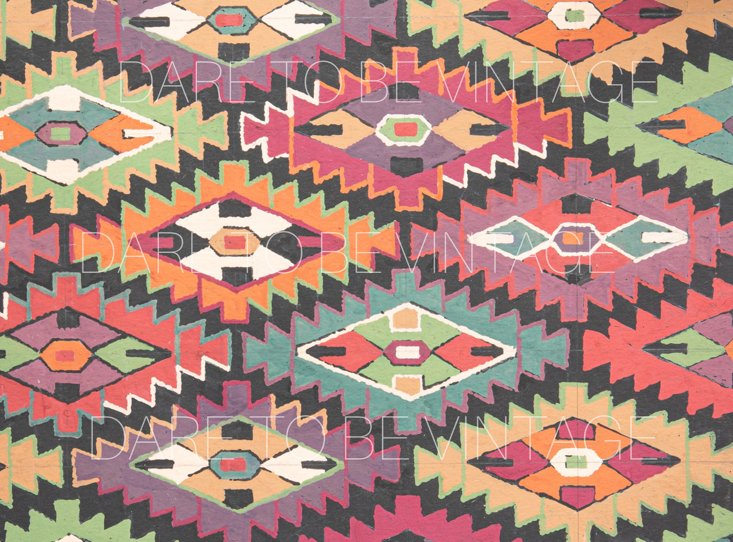 'Hepburn' Geometric Pattern Decoupage Paper