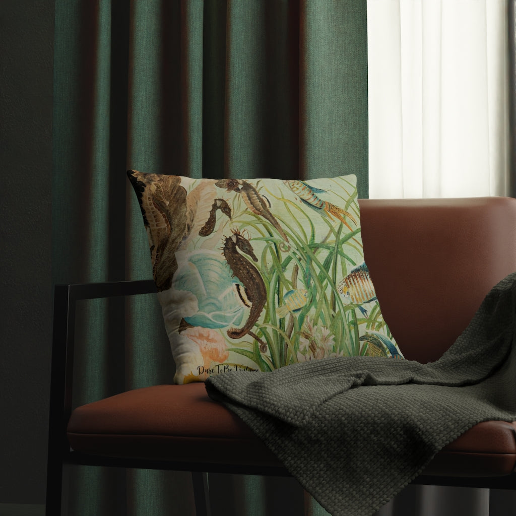 'Under The Sea ' Coastal Outdoor Pillows