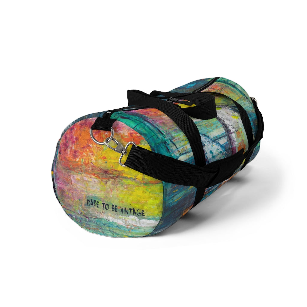 'A Quiet Morning At Sea' Sailboat Nautical Duffel Bag