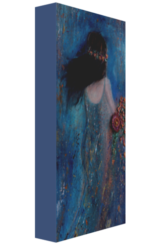 ' The Secret Garden' Canvas Art Print 8 X 14