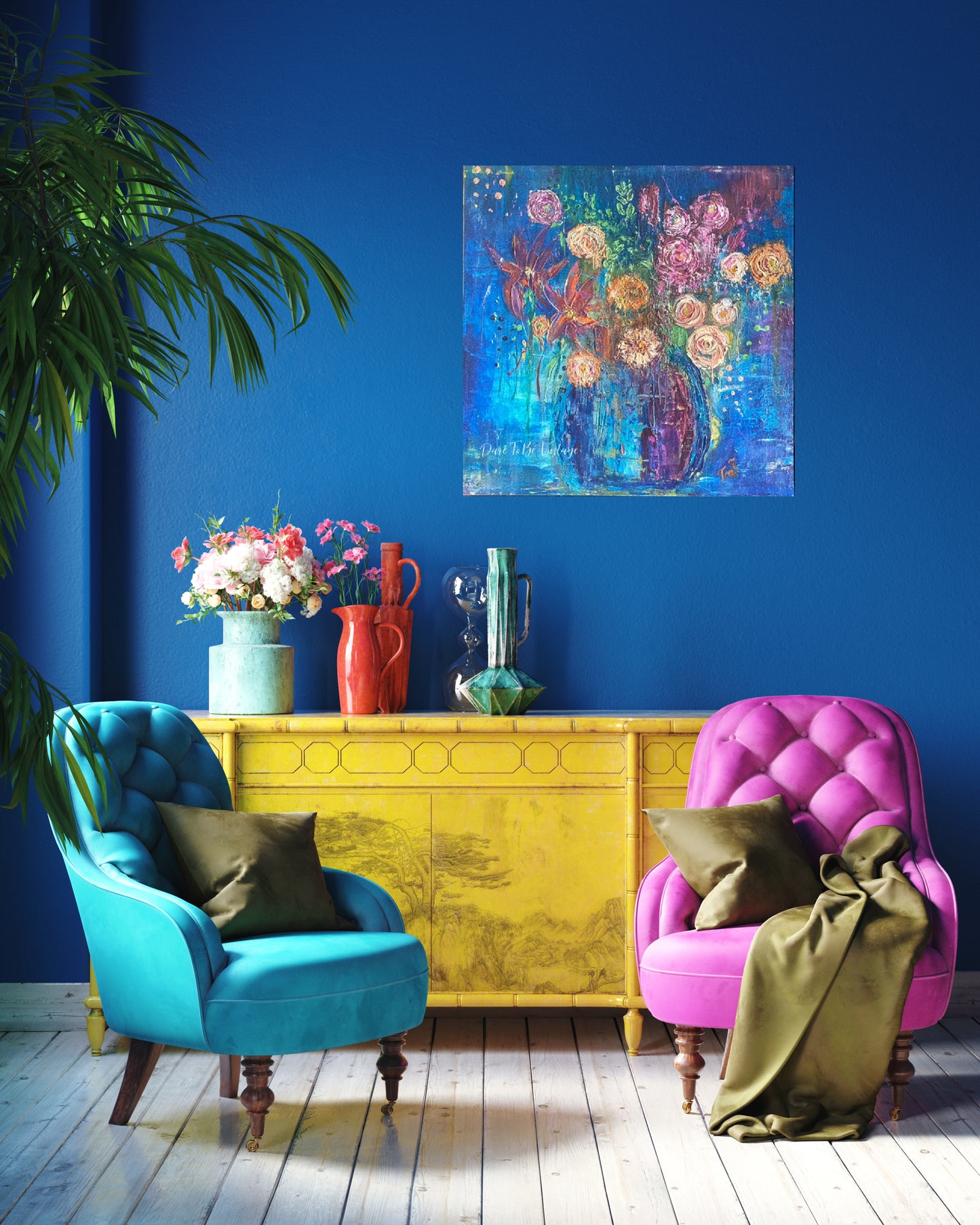 'Color My World' Canvas Art