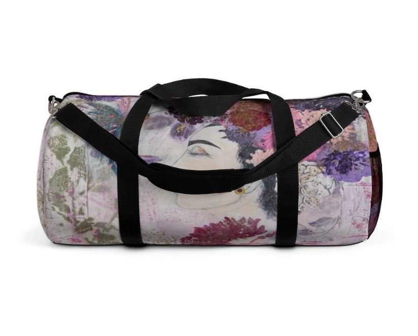 "Innocent Beauty " Hummingbirds Floral Shower Curtain