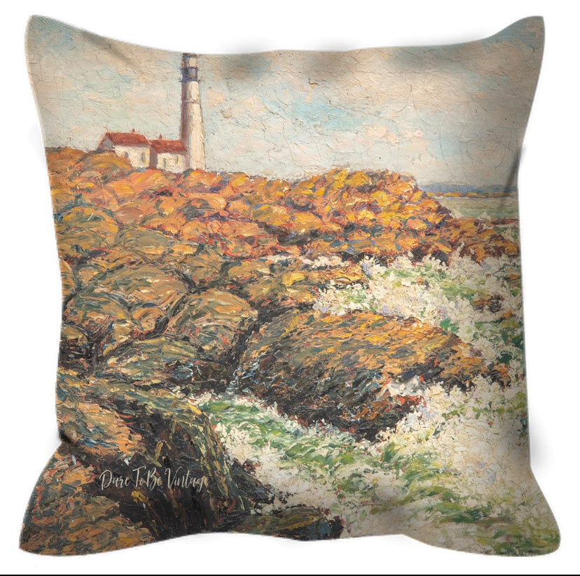 "Lighthouse Keeper" Lighthouse Coastal Shower Curtain