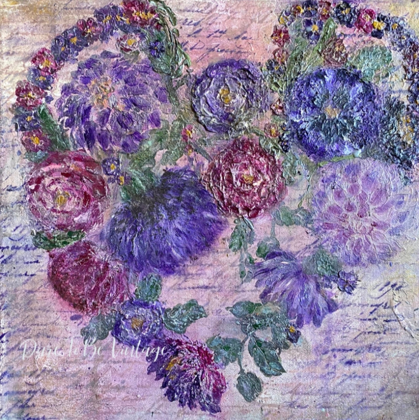 'Love Letters" Canvas Art
