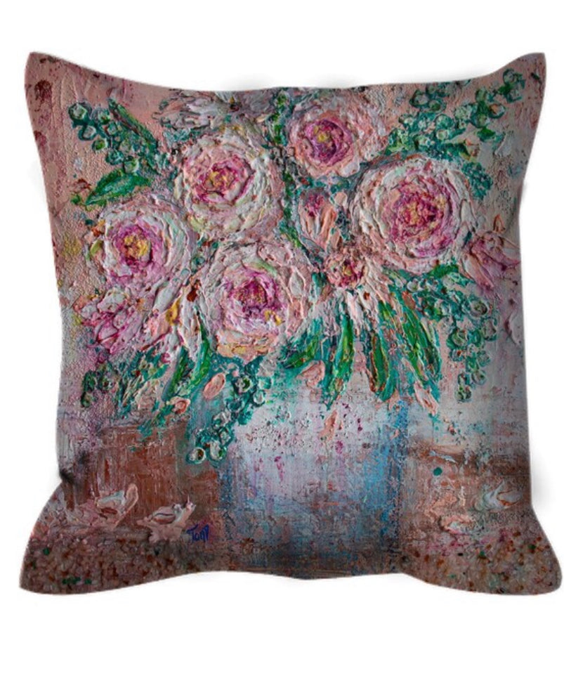 'Thrive' Floral Canvas Art