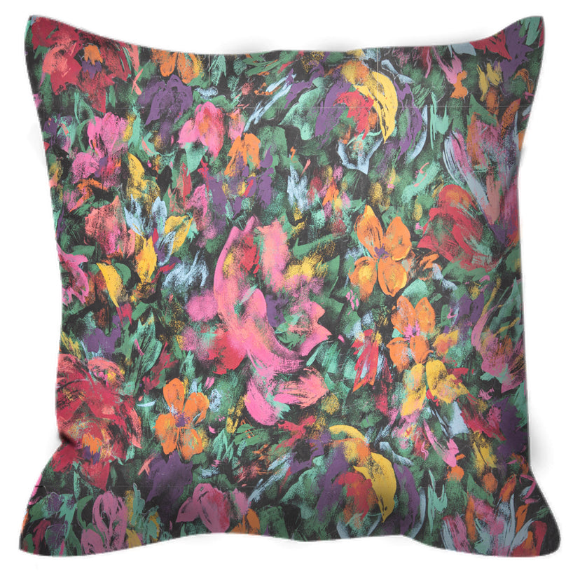 'Floral Romance' Abstract Floral Shower Curtain