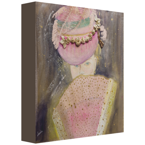 'Marie Antoniette' Portrait Canvas Art