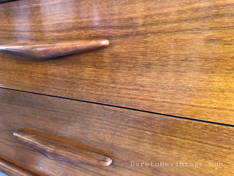 SOLD Mid Century Modern Credenza Wall Unit Bar Free Shipping