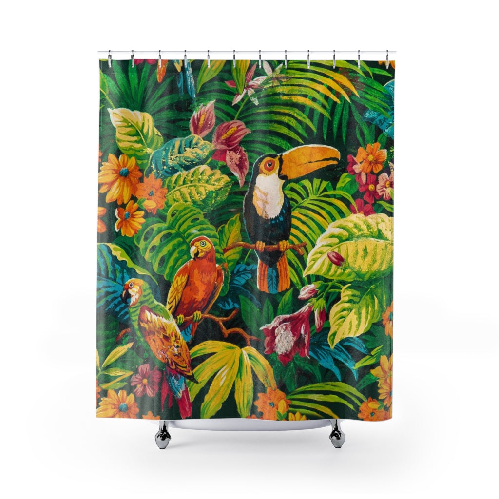 'Gilligan's Island' Tropical Botanical Outdoor Pillow