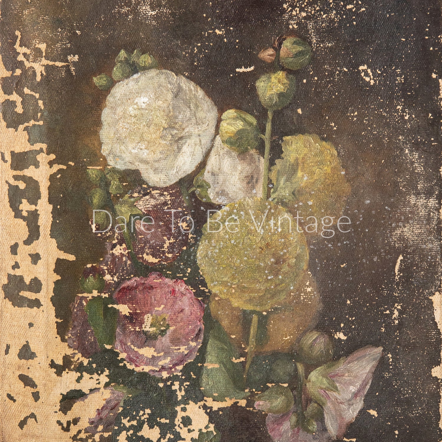 Dare To Be Vintage Decoupage Paper