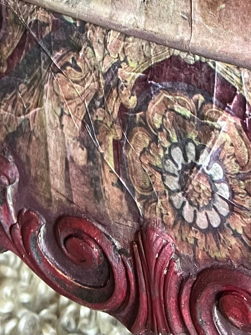 'Forgotten Relic' Faded Floral Bouquet Decoupage Paper