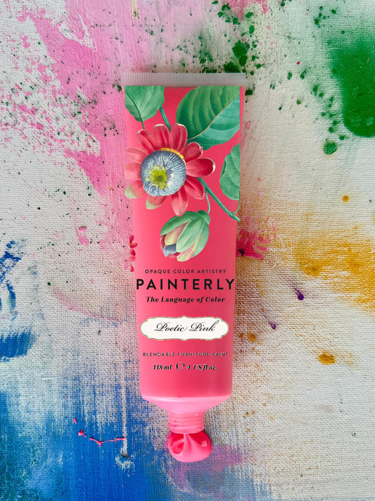 'Poetic Pink' Painterly Paint