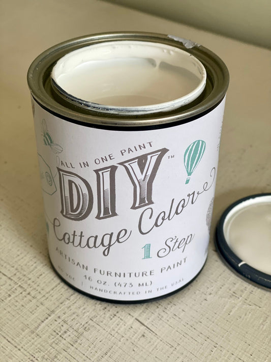 DIY Cottage Color Paint - Pint- White Linen DIY Paint