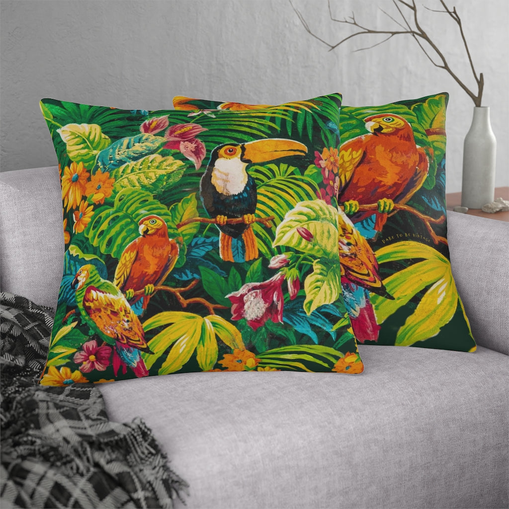 'Gilligan's Island' Tropical Botanical Outdoor Pillow