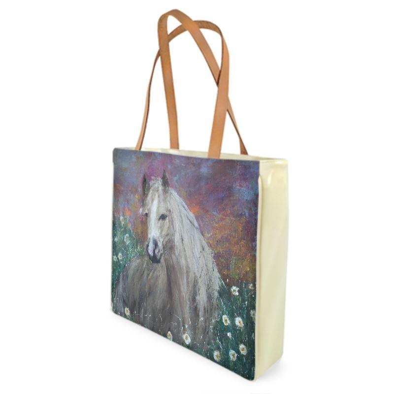 ' Sallie Mae' Whimsical Horse Canvas Art