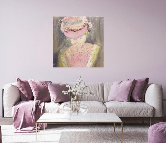 'Marie Antoniette' Portrait Canvas Art