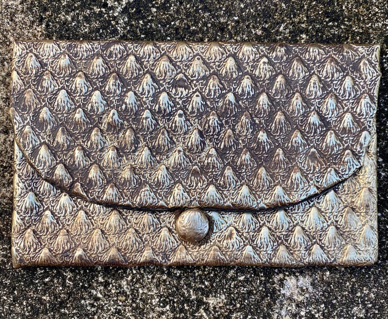 'Queen Bee' Handmade Vintage Inspired Clutch Purse Handbag